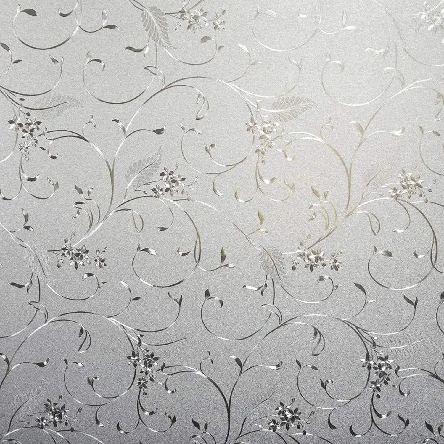 Static Cling Non-Adhesive Window Film Frosted Glass Bathroom Door Decoration Privacy Covering |