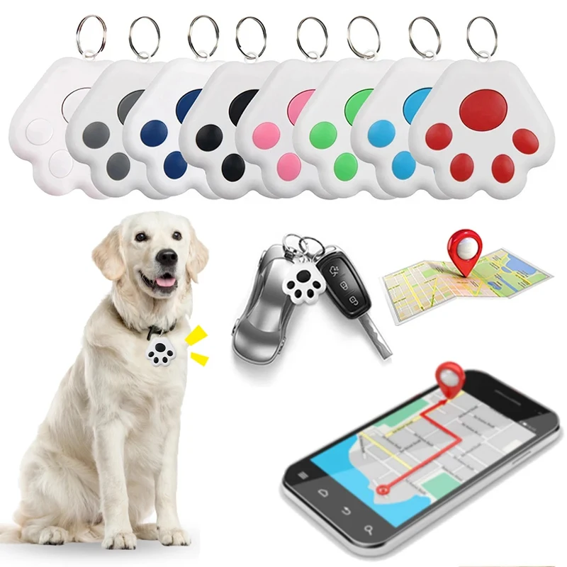 Mini GPS Tracker Anti-lost Sensor Finder Smart Bluetooth GPS Locator Wireless Tracker Pet Cat Wallet Phone Keys Finder Locator