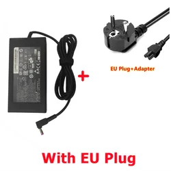 High-Power 19V 135W Laptop AC Adapter Charger, 5.5*1.7MM Tip (With EU plug)
