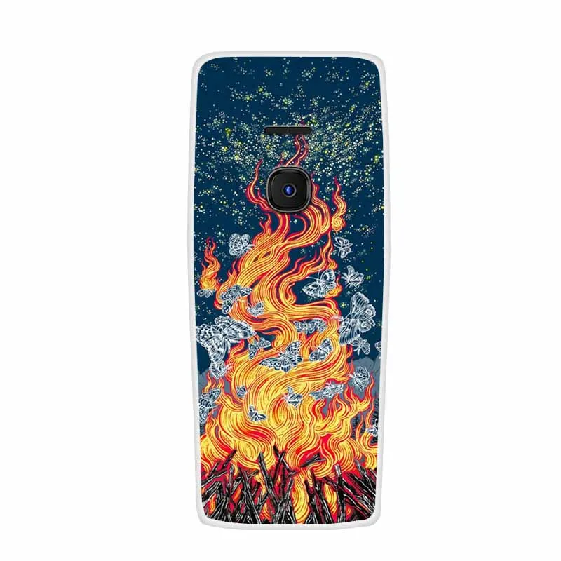 Clear Painted Silicone Protective Phone Case – Elegant Design & Durable Bumper Coque