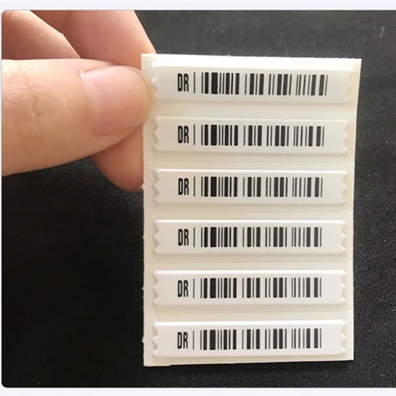 5000 Pieces/lot EAS Gate Sensor Retail Security 58khz AM Supermarket Anti-theft DR Label AM 58khz Soft Label Sticker