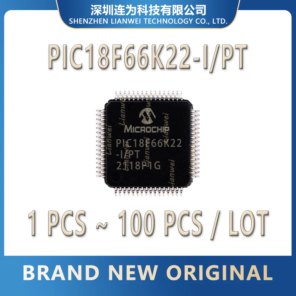 

PIC18F66K22-I/PT PIC18F66K22-I PIC18F66K22 PIC18F66K PIC18F66 PIC18F PIC18 PIC IC MCU Chip TQFP-64