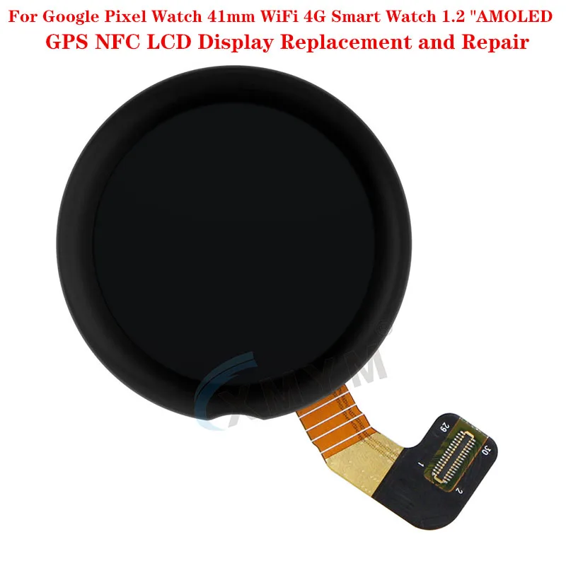 Für das 1,2-Zoll-AMOLED-GPS-NFC-LCD-Display Google Pixel Watch 1 41 mm WiFi/4G-Smartwatch ist dieses Zubehör für den Austausch konzipiert – Detail 4
