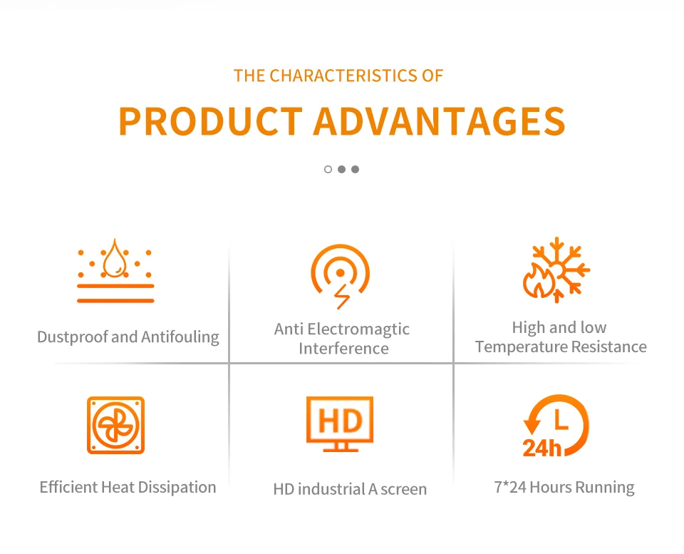 10.1 Fan Cooling Win OS Tablet PC Industrial Capacitive Touch Screen Monitor All
