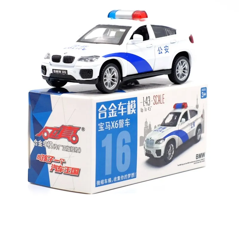 X6 Police-White