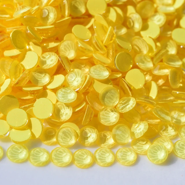 Yellow Hotfix Rhinestone Bulk Pack