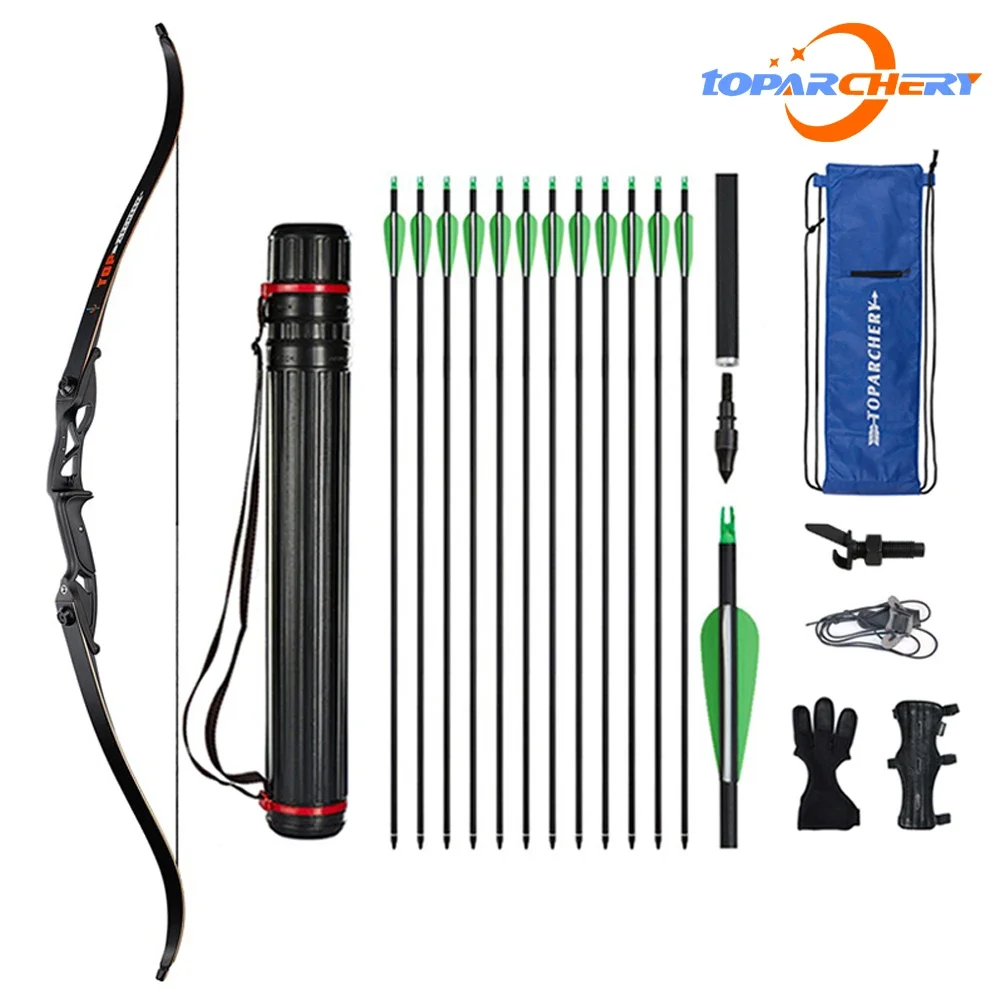 TOPARCHERY 54 Hunting Takedown Recurve Bow & Arrow
