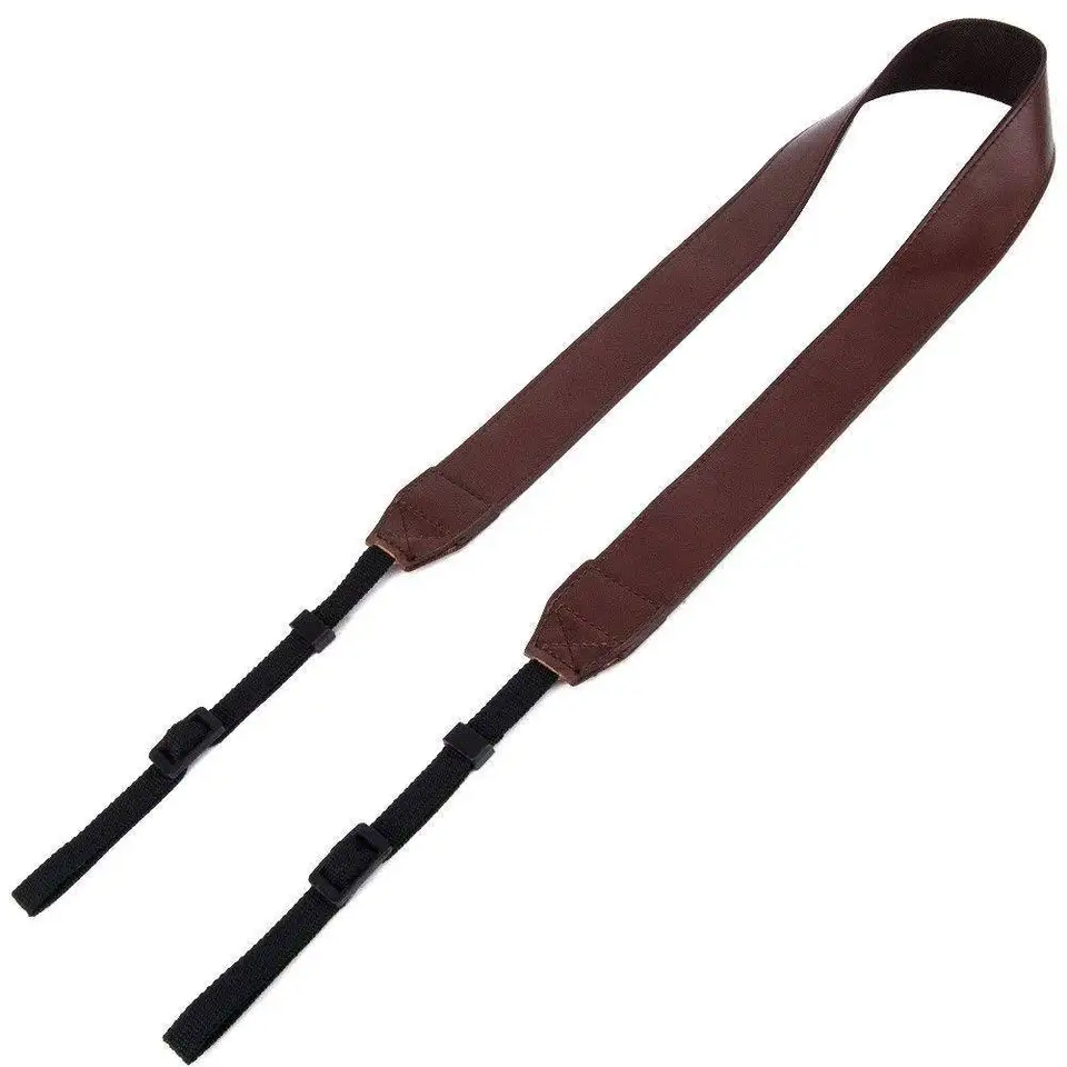 Tracolla In Vera Pelle Per Fotocamera - Compatibile Con Sony, Canon, Nikon E Altre DSLR - Foto 8