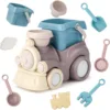Beach Toys for Toddlers Kids Sand Toys Train Beach Truck Beach Bucket Scoop Trowel Colander Rake Sand Castle Toys Sandbox Toys 1
