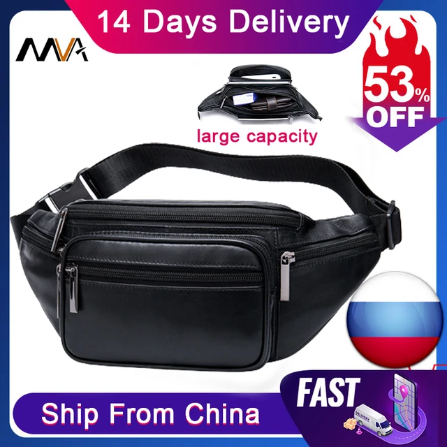 Luxury Fashipn Designer Cowhide Leather Men Women Waist Bag Bumbag - China  Bag and Handbag price