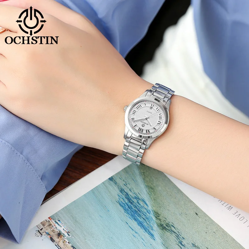 OCHSTIN Hot Model 2024 Parangon Perfect Series Trendy Hundred Japanese Quartz Movement Waterproof Wristwatch Women'sQuartz Watch