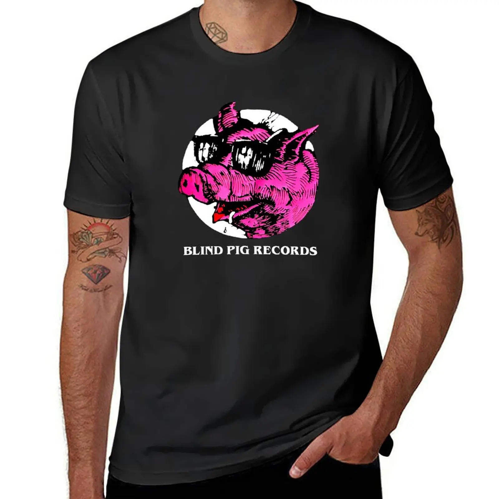 【90’sヴィンテージ】Blind Pig Records Tシャツ Vintage 90s Blind Pig Records 90s blind pig records T-Shirt