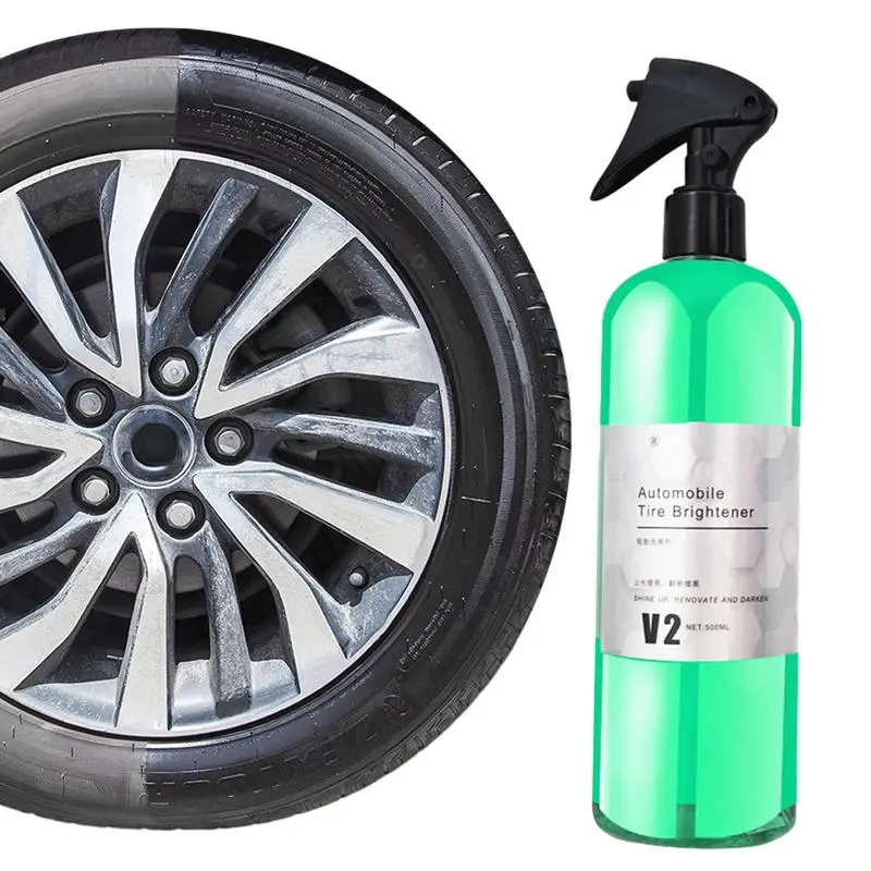 

Tire Shine Spray Long Lasting Tire Shine Car Care Agent With Deep Nourishment And Durable Protection Tire Coating For Cars RVs