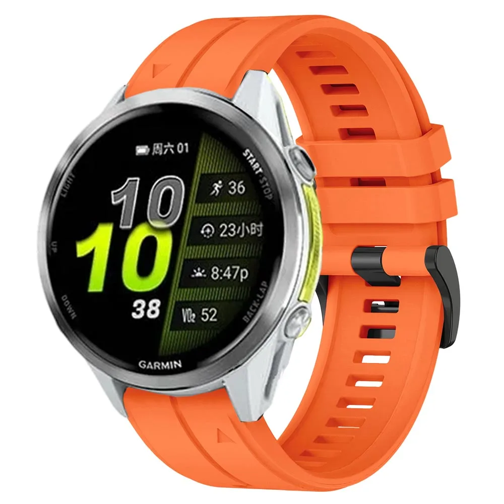 Premium Quickfit Silicone Band Wristband for Garmin Forerunner