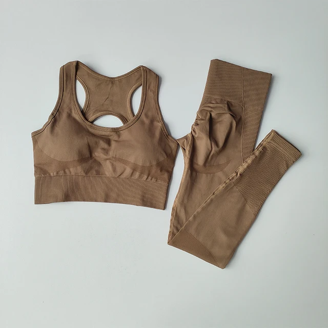 2PCS Women’s Sports Bra & Yoga Set 3