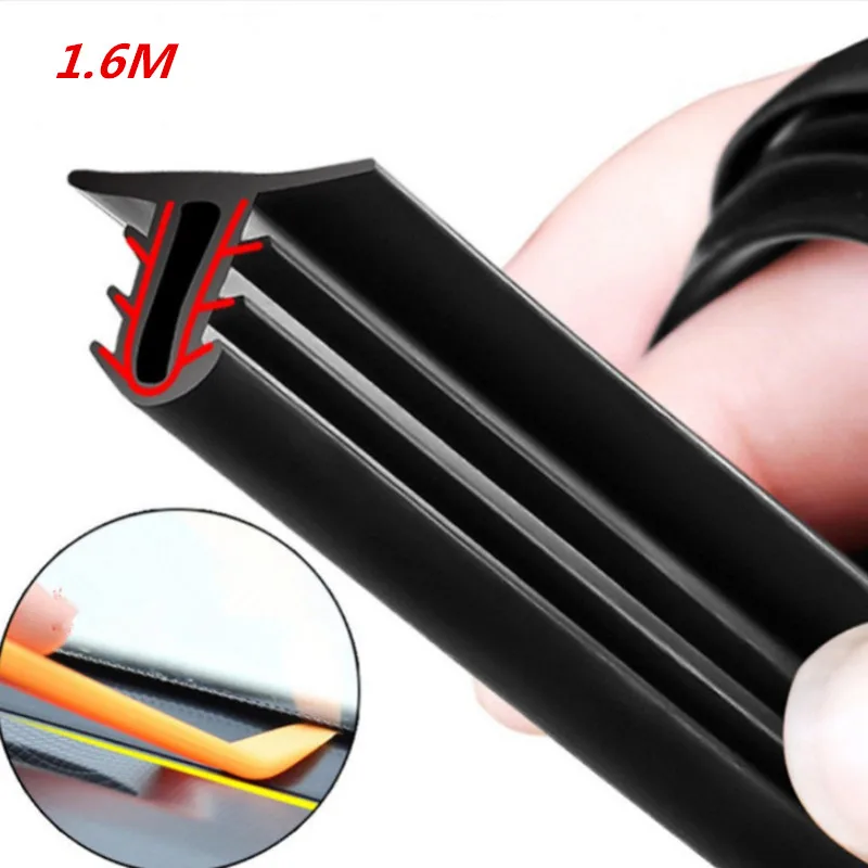 Universal Car Soundproof Rubber Seal Dashboard Sealing Strip For