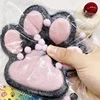 1PC Soft Sticky Stress Relief Relax Toys Extra Large Plush Squeeze Cat Paw Slow Rebound Toy Pinching Cat Paw Decompressing Props 5