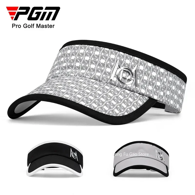 PGM Men's Golf Caps no top hats Sun Protection Shade Breathable Male Casual Cap Moisture Wicking Sun Hat MZ045