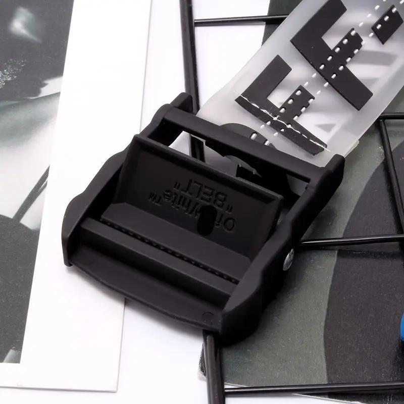 

Модный прозрачный ремень, промышленный тканый ремень, очень популярный и универсальный мужской модный ярлык