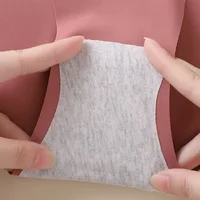 4 pièces/ensemble slips sans couture culottes en soie glacée sous-vêtements Sexy pour femmes sous-vêtements féminins taille basse couleur unie Lingerie Ultra-mince 6