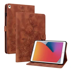 Premium Leather Tablet Case - Universal Fit and Protection for iPad Air 13 2026 (Brown)