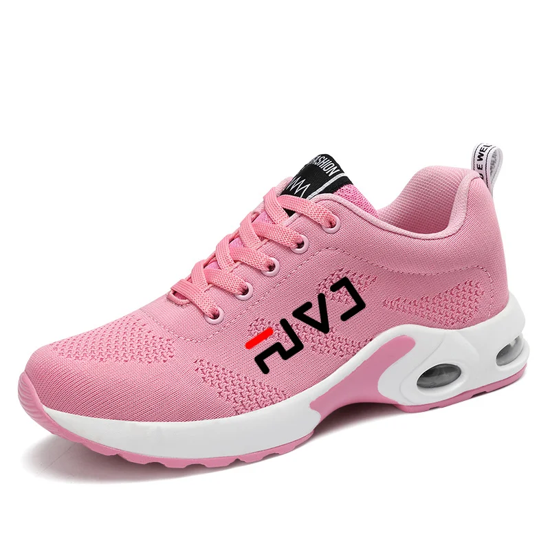 YRZL 2024 New Women Running Shoes Breathable Outdoor Sports Shoes Lightweight Sneakers Comfortable Athletic Training Footwear