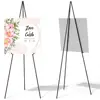 Display Stand Adjustable Height Anti-slip Solid Collapsible Fixed Poster Metal Wedding Sign White Easel Stand The Party 1
