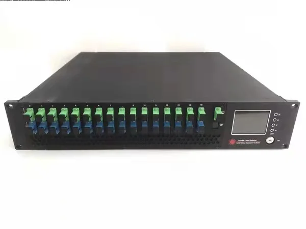 edfa 1550nm optical amplifier 16 ports 32 port 19dBm WDM EDFA