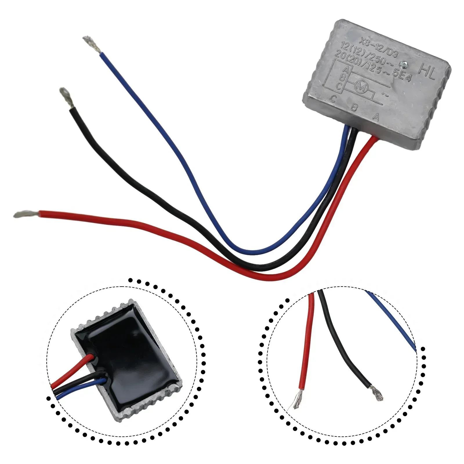 Soft Start Module for Power Tool With Current Loads From 250V To 16A