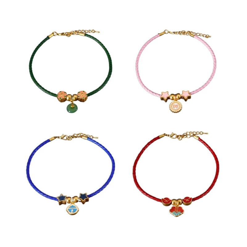 

Adjustable Cats Collar with Chinese Traditional Pendant Dog Necklace Party Collar