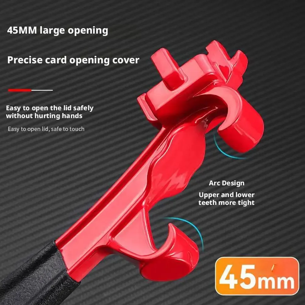 Multifunctional Paint Bucket Open Lid Wrench Labor Saving Non Slip Metal Barrel Lid Opener Tool Rust Resistant