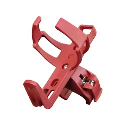 Enhanced Bicycle Water Bottle Holder - Swivel Cup Stand for Cycling and Mountain Biking (Red)