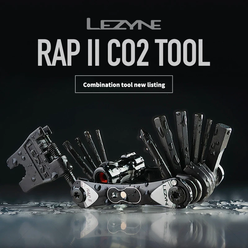 

LEZYNE Leiyin Bicycle Combination Tool co2 Air Disc Chain Cutter Hexagonal Multifunction Repair Wrench