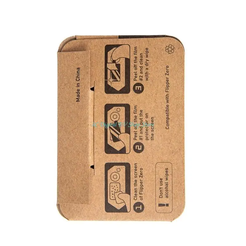 E74D Für FlipperZero Elektronische Spielkonsole Schutzfolien Glas Displayschutzfolie – Detail 7