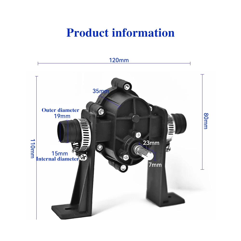 Liquid Transfer Pump Electric Hand Drill Pump Cordless Diesel Oil Fluid Water Pump Screwdriver Hand Drill Self Priming