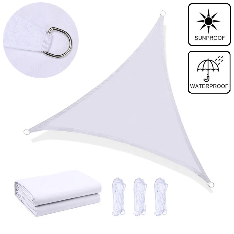 

Waterproof Oxford Cloth Shade Sails Outdoor Anti UV Rain Proof Shade Cloth Garden Summer Patio Canopy Sunscreen Awning