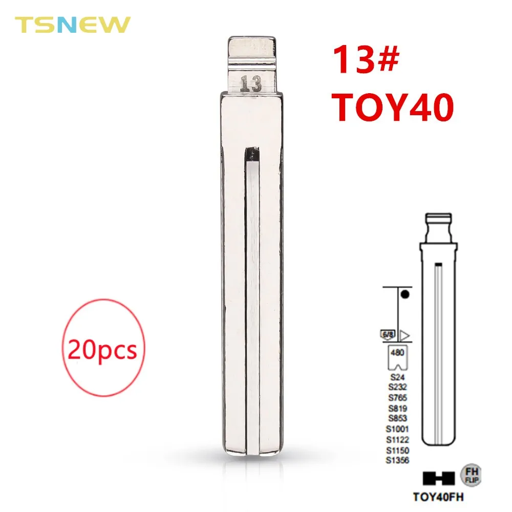 

20 шт. Автомобильный ключ KD 13 # TOY40 TOY48 Toy48FH для Lexus,Toyota IX35 для KD keydiy xhorse VVDI Универсальные пульты дистанционного управления