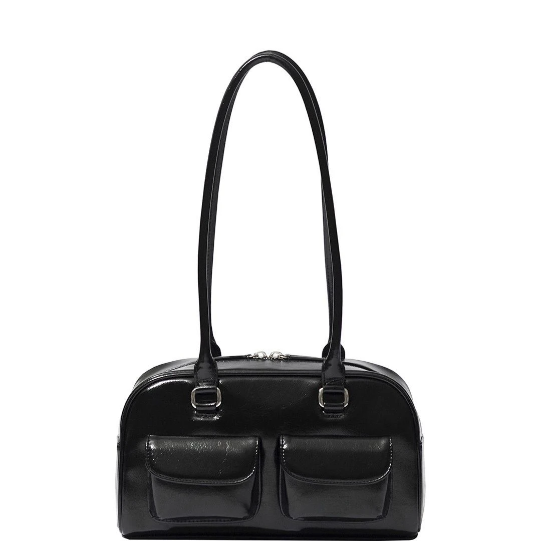 HAVEN logo Korean Xu Yunzhen Sane Style standoil Bowling Bag STAND OlL Boston Tote BagUnderarm Bag for Women