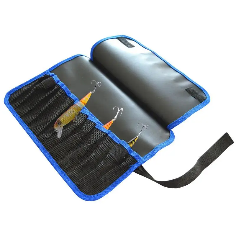 12 Slots Fishing Lure Bag Organizer Bait Storage Bag Waterproof  Wear-resistant Adjustable Jig Pocket Fishing Gear Accessories - AliExpress