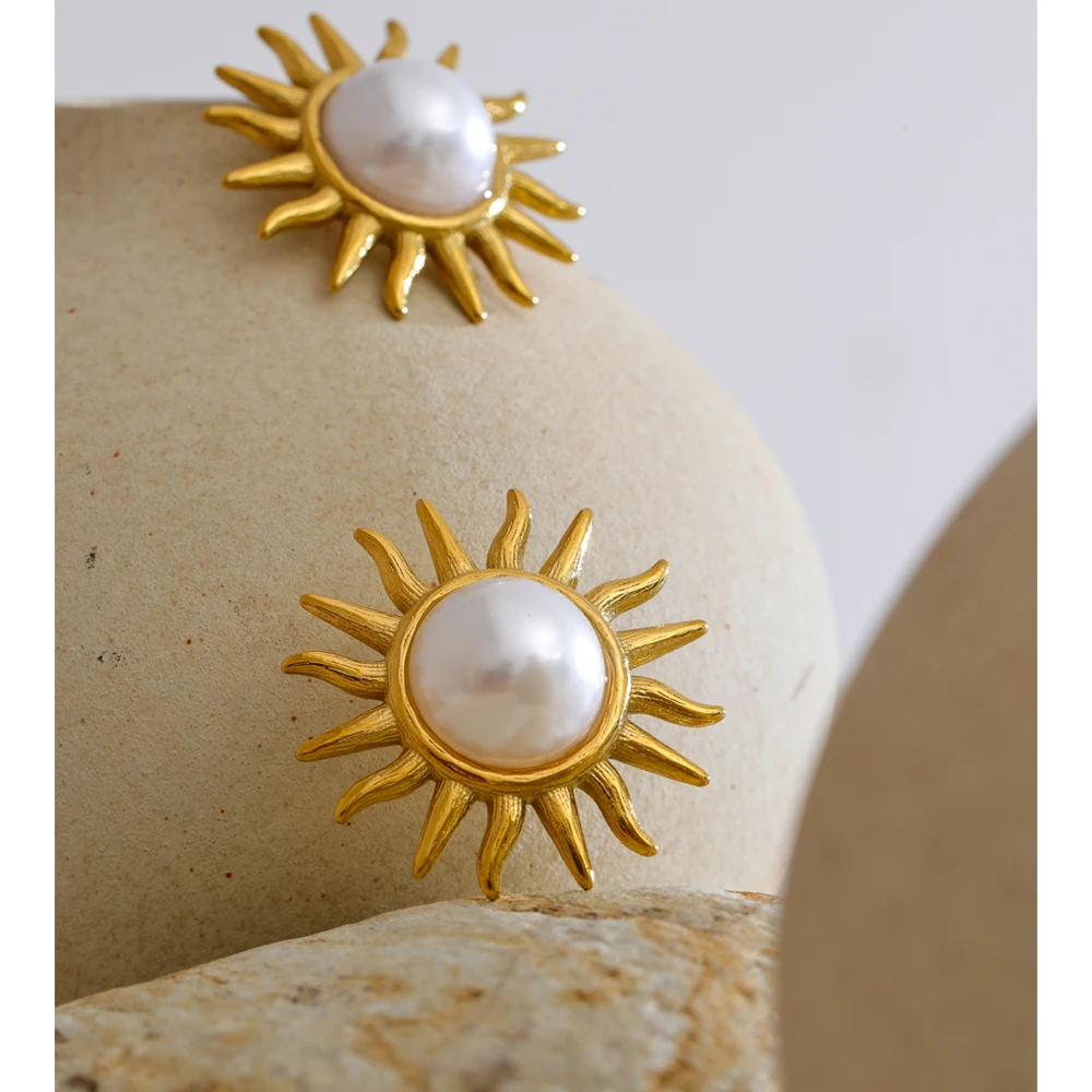 Yhpup Earrings Simulated Pearls