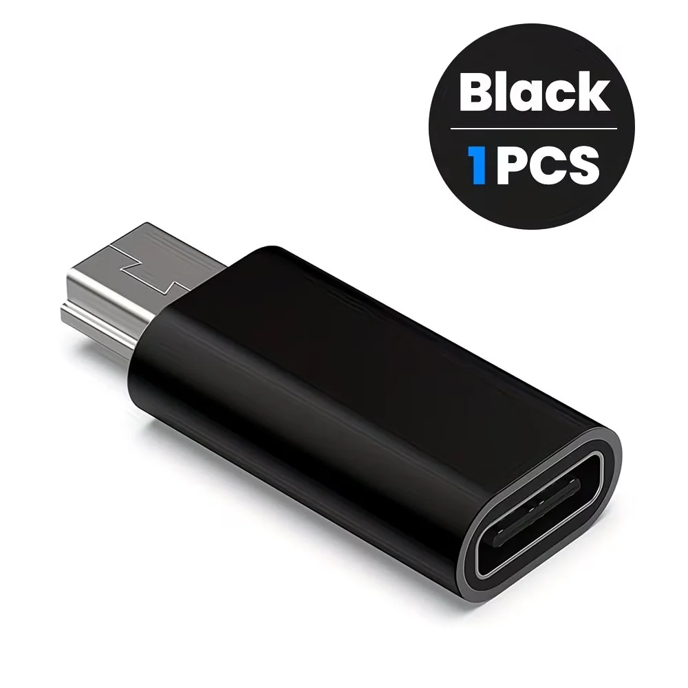 1/2/3/4팩 USBC-미니 USB 어댑터, USB 미니-Usbc 어댑터는 충전 및 데이터 동기화를 지원하며 디지털 카메라, GPS R과 호환됩니다.