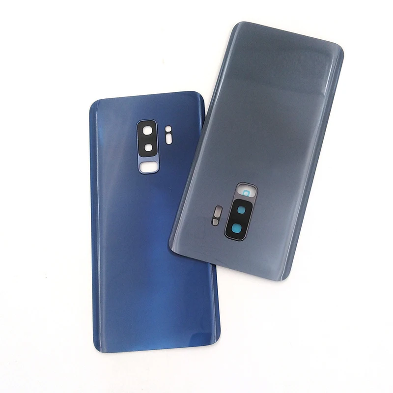 Enhanced Glass Rear Housing Case with Camera Lens Frame - Back Battery Cover Replacement