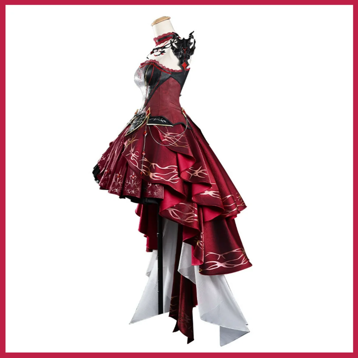 Fantasy Red Dress Cosplay Costume