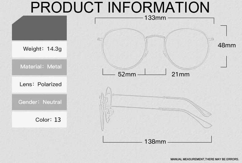 Marke Designer Vintage Runde Polarisierte Sonnenbrille Mann Retro Kleine Rahmen Sonnenbrille Männlichen Mode Fahren Shades Gafas De_voghion.com
