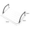 Anti-deform Modern Heating Radiator Balcony Shoes Hanger Sturdy Construction Laundry Drying Rack Windproof Yard Home Accessories 6