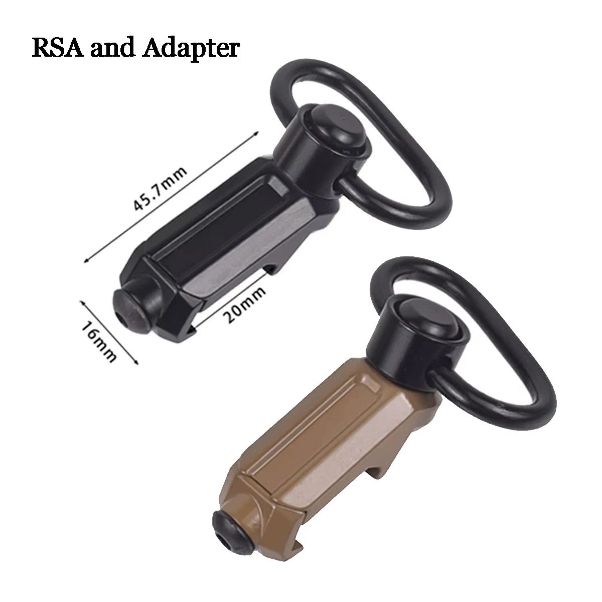 QD RSA GBB Swivel Sling Mlok KeyMod AR15 AK Scope Mount 20mm Pictinny Rail Sling Mount Attachment Adapter Rifle Accessories sling swivel adapter,rifle scope mount,sling swivel mount,picatinny rail accessories,tactical sling adapter,scope mount adapter,rail adapter,sling adapter,sling attachment adapter
