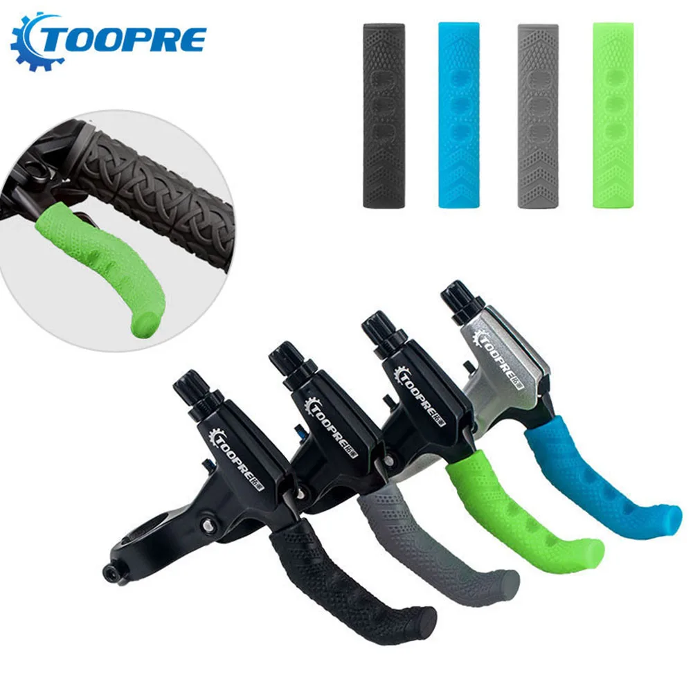 TOOPRE Silicone Brake Handle Lever Sleeve Protector Covers for Bike Bicycle 