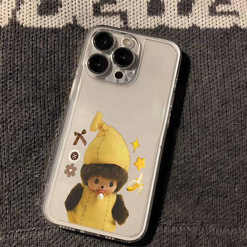 Cartoon M-Monchhichis Clear Phone Case Cover