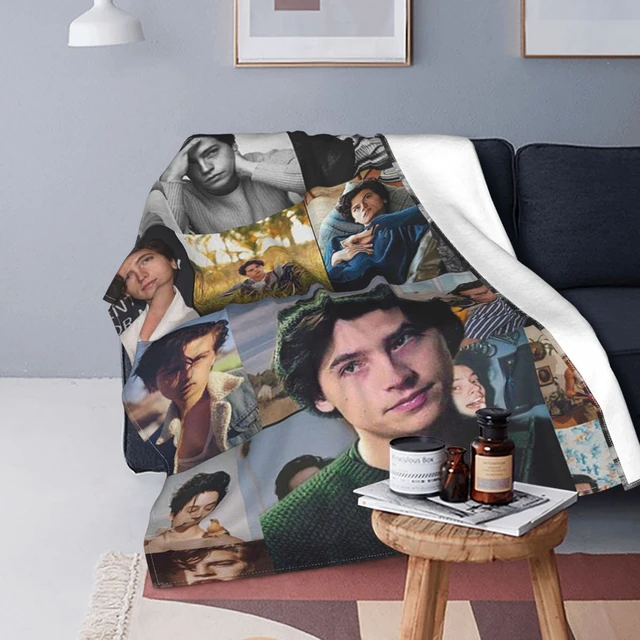 Collage Cole Sprouse Dekens Fleece Pluche Winter Plaid Riverdale Jughead Soft Gooi Dekens Voor Sofa Travel Spreien _ - AliExpress Mobile