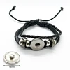 Gypsy Flag Romani Peoples Flag Leather Bracelets Glass Dome Snap Button Bracelet & Bangles Fashion Women Men Jewelry 3